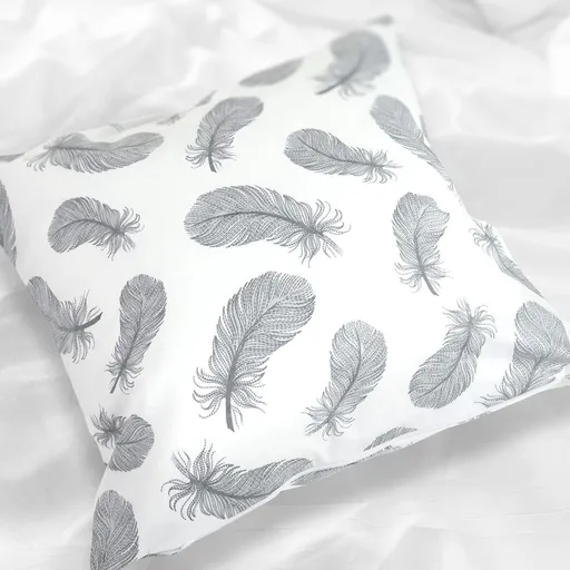 Polášek Bavlněný povlak na polštářek - Peříčka | 40 x 40 cm