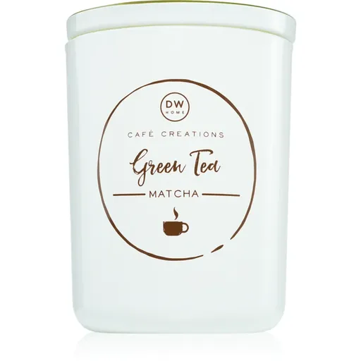 DW Home Cafe Creations Green Tea Matcha vonná svíčka 434 g