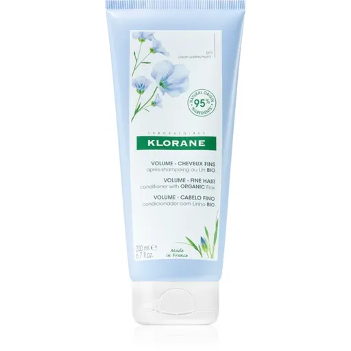 Klorane Len kondicionér pro jemné a zplihlé vlasy 200 ml