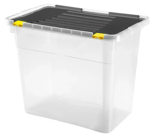 Plastový úložný box s víkem HEIDRUN One 72l