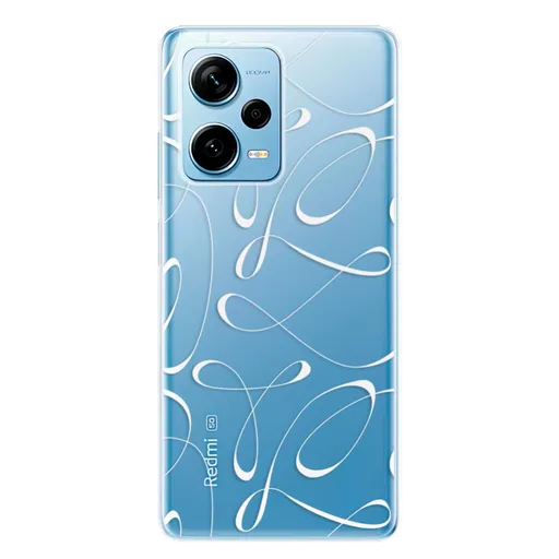 Odolné silikonové pouzdro iSaprio - Fancy - white - Xiaomi Redmi Note 12 Pro 5G / Poco X5 Pro 5G