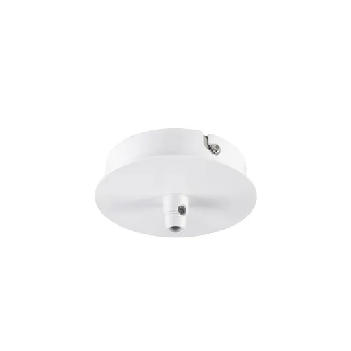 SLV BIG WHITE STROPNÍ ROZETA FITU, 1dílná rozeta, kulatá, bílá, vč. odlehčovacího profilu 132601