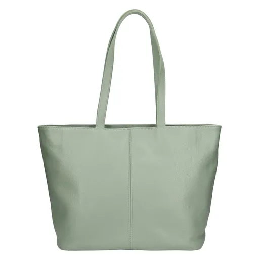 Dámská kožená kabelka Italia Zitta - zelená