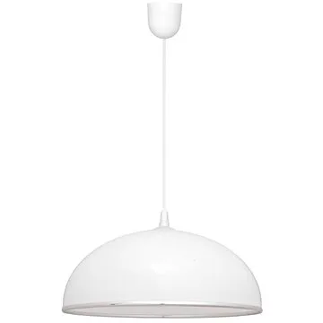 Lustr na lanku CIRCLE 1xE27/60W/230V bílá (122102)