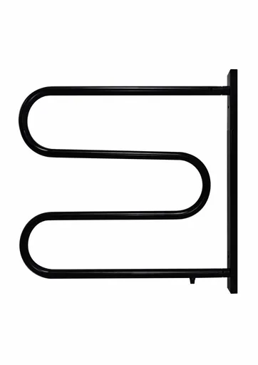 OLSEN SPA Elektrický sušák otočný Barva Černá , Materiál Komaxit, Rozměr radiátoru ES 2 35 x 565 x 475 mm, Výkon 40 W OLBES2OCER