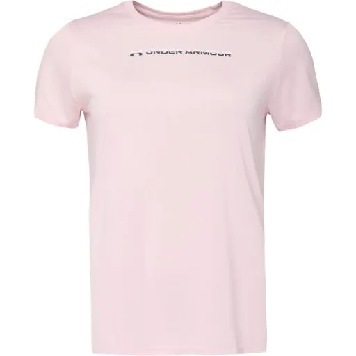 Under Armour TECH PTH GRAPHIC Dámské triko, růžová, velikost M