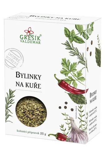 Valdemar Grešík Grešík Bylinky na kuře 25 g