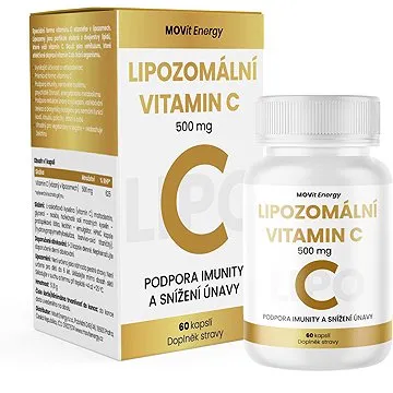 MOVit Lipozomální Vitamin C 500 mg, 60 kapslí (8594202100474)