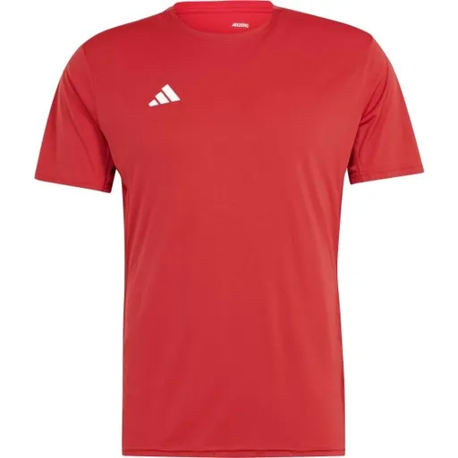 adidas ADIZERO ESSENTIALS TEE Pánské běžecké tričko, červená, velikost XXL