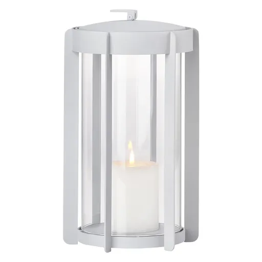 Lucerna FIREFLY 25 cm, jemně šedá, ocel, Zone Denmark