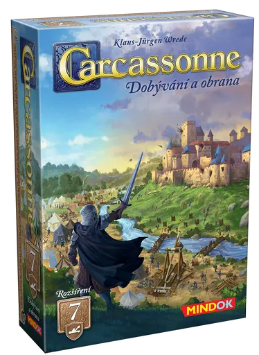 Carcassonne rozšíření 7: Dobývání a obrana (2025) - Wrede Klaus-Jürgen