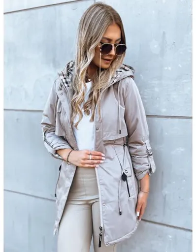 Dámská bunda parka STARK STYLE šedá