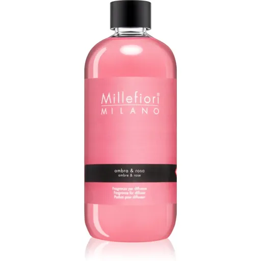 Millefiori Ambra & Rosa náplň do aroma difuzérů 500 ml