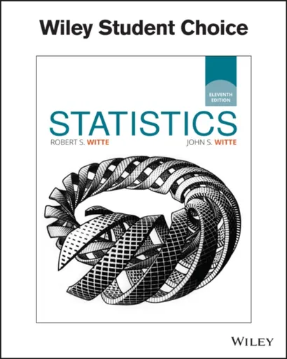 Statistics - John S.  Witte, Robert S.  Witte