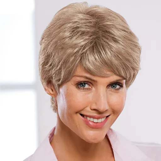 Přírodní paruka Elke, šedý melír