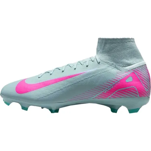 Nike ZOOM AIR MERCURIAL SUPERFLY 10 PRO FG Pánské kopačky, světle modrá, velikost 45.5