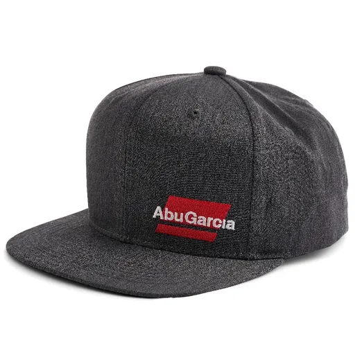 Abu garcia kšiltovka flat brim cap heather grey