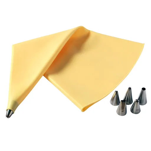 Zdobicí silikonový sáček se 6 tryskami