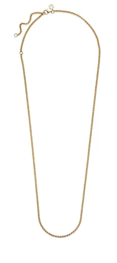 Pandora Dámský pozlacený řetízek Rolo Shine 369260C00-60