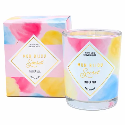 Troli Vonná svíčka 40h se šperkem Cukrová vata CCOBP100j