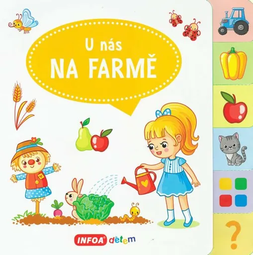 Velká knížka se záložkami - U nás na farmě - Jana Navrátilová