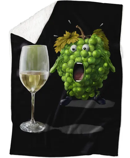 Deka Vyděšené víno (Podšití beránkem: ANO)