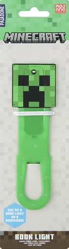 Minecraft Lampička do knihy Creeper