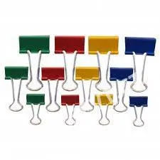 Klip Binder 19mm 12ks barevný