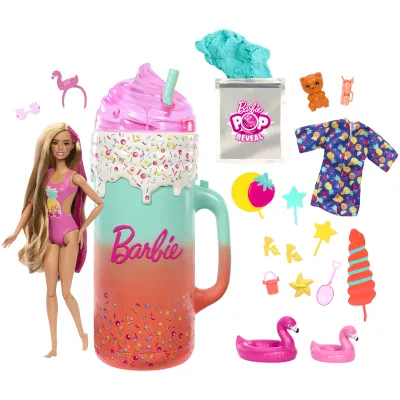 Barbie pop reveal Barbie deluxe šťavnaté ovoce - tropické smoothie
