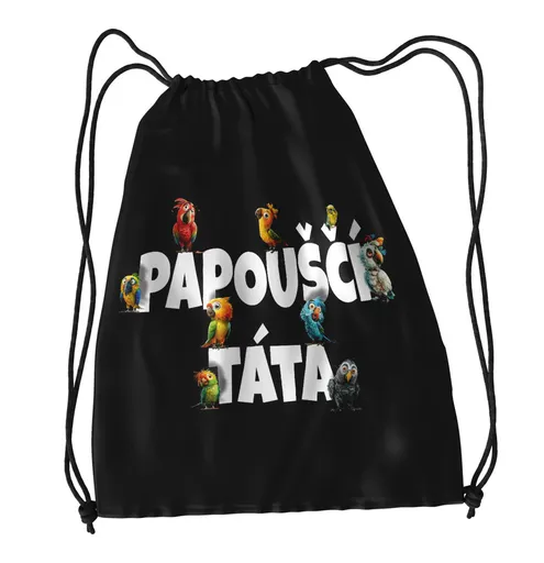 Vak na záda Papouščí táta