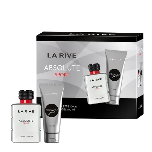 La Rive Absolute Sport - EDT 100 ml + sprchový gel 100 ml