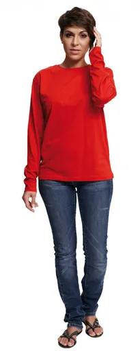 CAMBON triko dlouhý rukáv červená XXXL