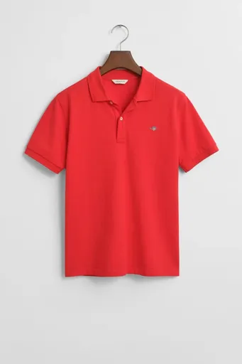 POLOKOŠILE GANT SHIELD SS PIQUE BRIGHT RED