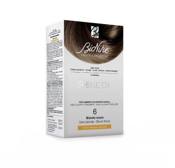 Bionike Shine on hair colouring treatment dark blonde barva na vlasy 75 ml tmavá blond