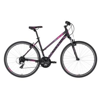 Dámské crossové kolo KELLYS CLEA 30 28" 7.0  Black Pink  M (19", 165-180 cm)