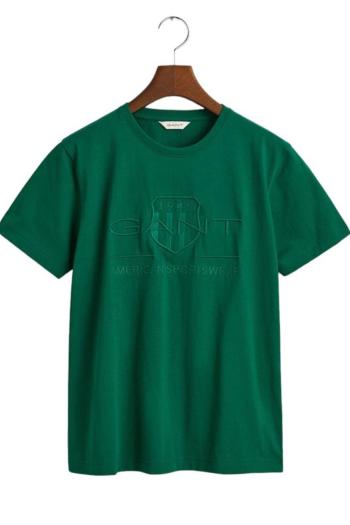 TRIČKO GANT TONAL AS SS T-SHIRT WILD GREEN