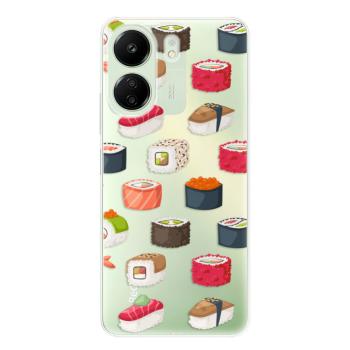 Odolné silikonové pouzdro iSaprio - Sushi Pattern - Xiaomi Redmi 13C