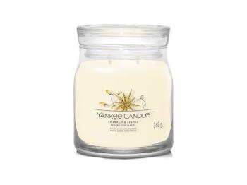 Yankee Candle Aromatická svíčka Signature sklo střední Twinkling Lights 368 g