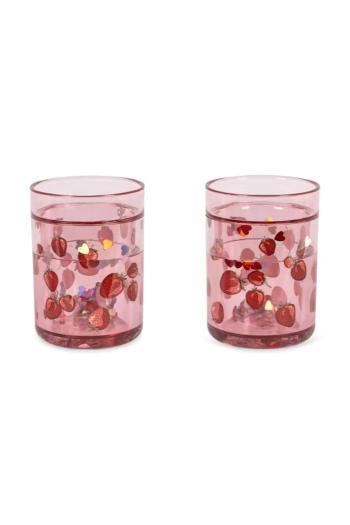 Detský hrnček Konges Sløjd 2 PACK GLITTER CUPS 2-pak KS102642