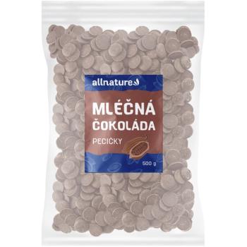 Allnature Pecičky Mléčná čokoláda mléčná čokoláda 500 g