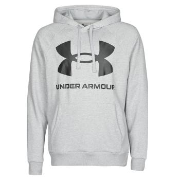 Under Armour  UA RIVAL FLEECE BIG LOGO HD  Mikiny Šedá