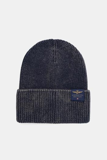 Bavlnená čiapka Aeronautica Militare tmavomodrá farba, CU0084UL00551