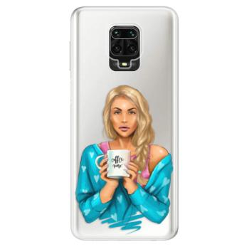 Odolné silikonové pouzdro iSaprio - Coffe Now - Blond - Xiaomi Redmi Note 9 Pro / Note 9S