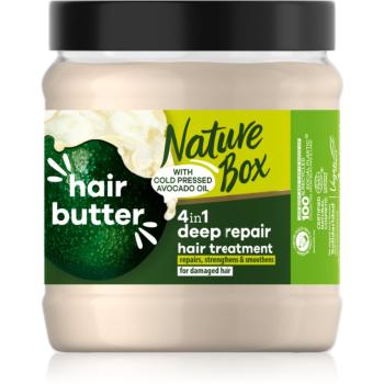 Nature Box Avocado hloubkově regenerační maska 4 v 1 300 ml