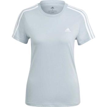 adidas 3-STRIPES TEE Dámské triko, světle modrá, velikost