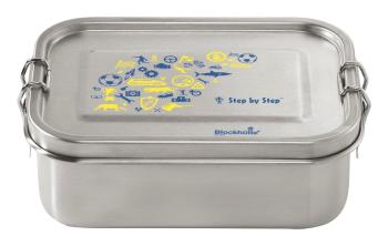 Hama Stainless Steel Lunch Box Blue/Yellow