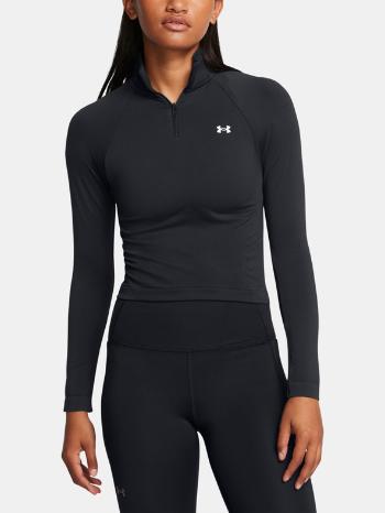 Under Armour Vanish Seamless 1/4 Zip Crop Triko Černá