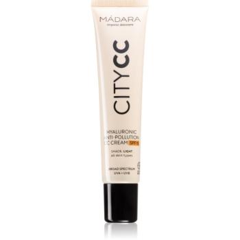 MÁDARA City CC CC krém pro jednotný tón pleti SPF 15 odstín Light 40 ml