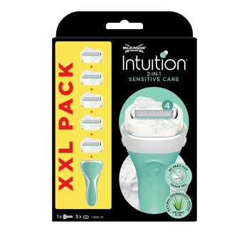Wilkinson Sword Holicí strojek pro ženy Intuition 2v1 Sensitive Care + 5 hlavic