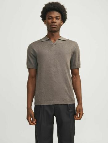 Jack & Jones Cigor Triko Hnědá